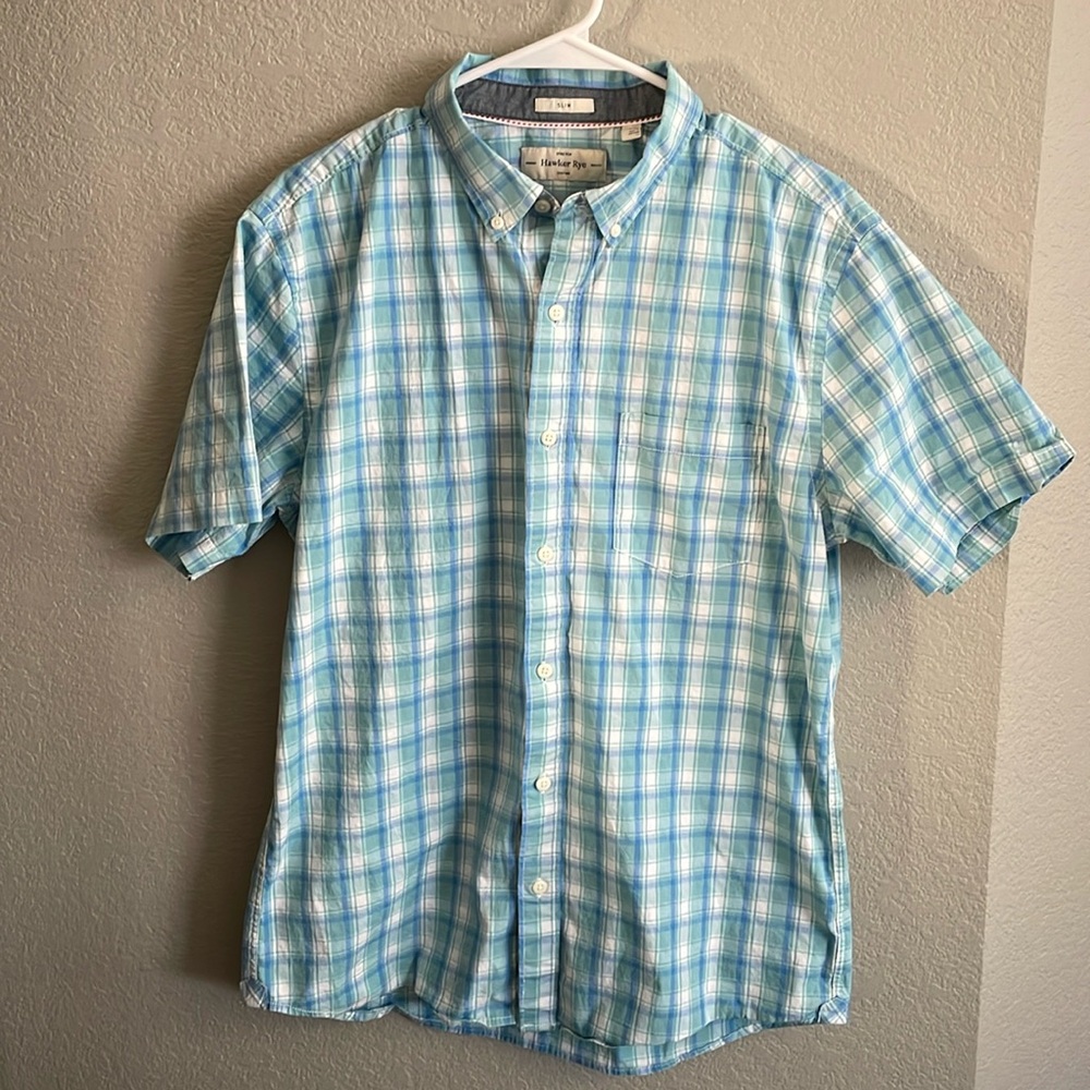 CLOSET CLEANOUT $10 Hawker Rye short sleeve dress shirt